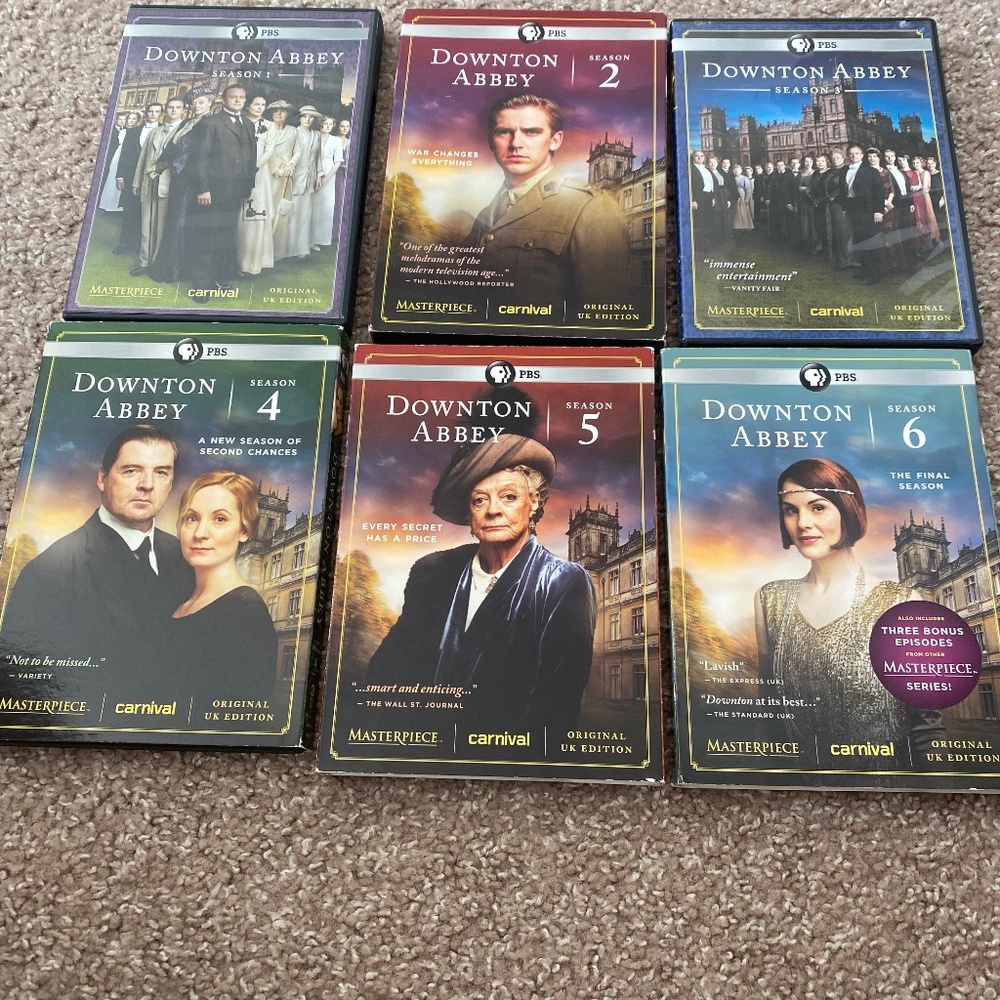 🎥🍿YOUR NEXT BINGE SHOW! 🏰 DOWNTON ABBEY 🏰 Complete Series! Season 1-6